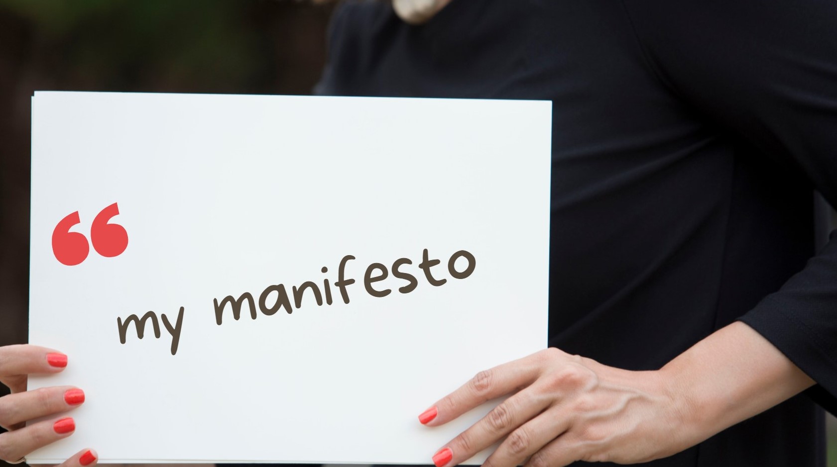 manifesto